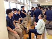 ルクマンさんと会話
